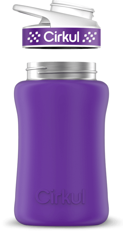 Custom 32oz. Stainless Steel Bottle & Comfort Grip Lid