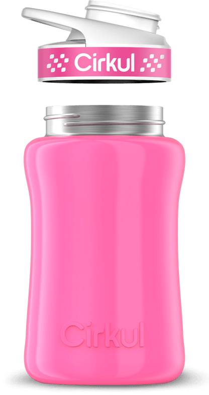 Custom 32oz. Stainless Steel Bottle & Comfort Grip Lid