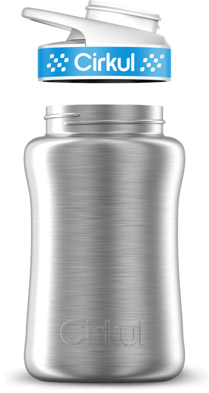 Custom 32oz. Stainless Steel Bottle & Comfort Grip Lid