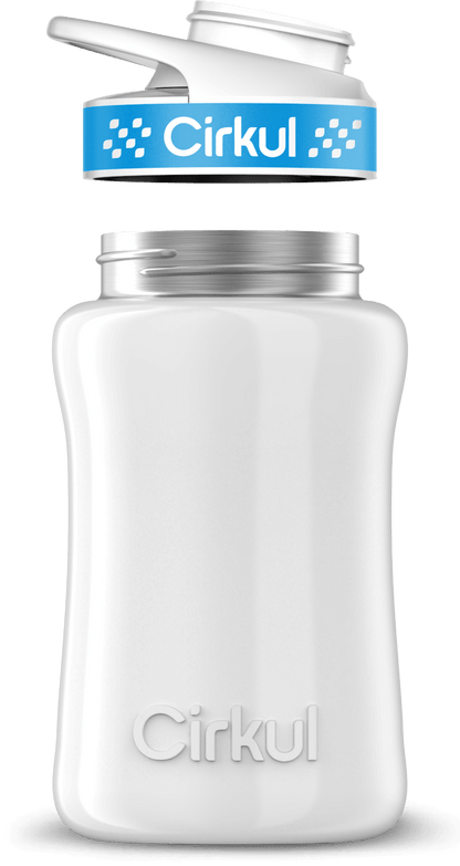 Custom 32oz. Stainless Steel Bottle & Comfort Grip Lid