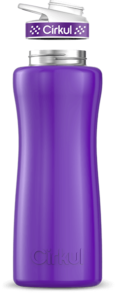 Custom 32oz. Stainless Steel Bottle & Comfort Grip Lid