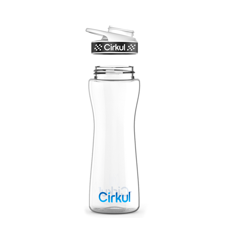62oz. Plastic Bottle & Comfort Grip Lid