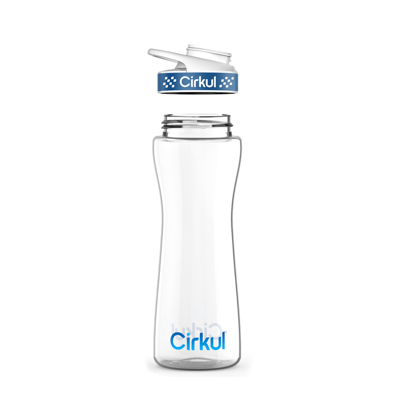 62oz. Plastic Bottle & Comfort Grip Lid