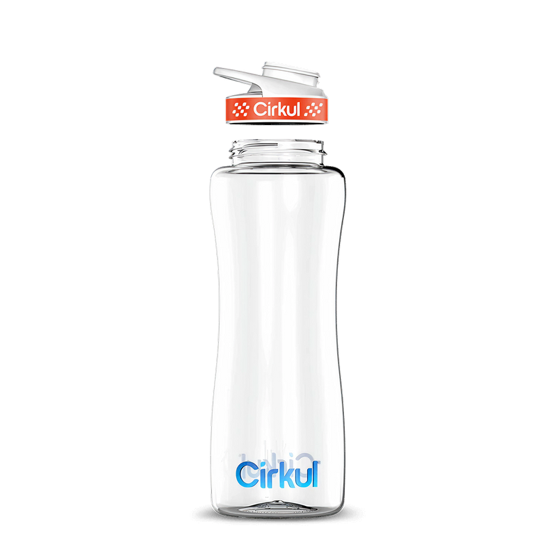 62oz. Plastic Bottle & Comfort Grip Lid
