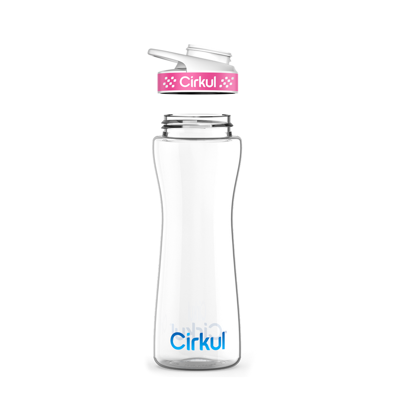 62oz. Plastic Bottle & Comfort Grip Lid