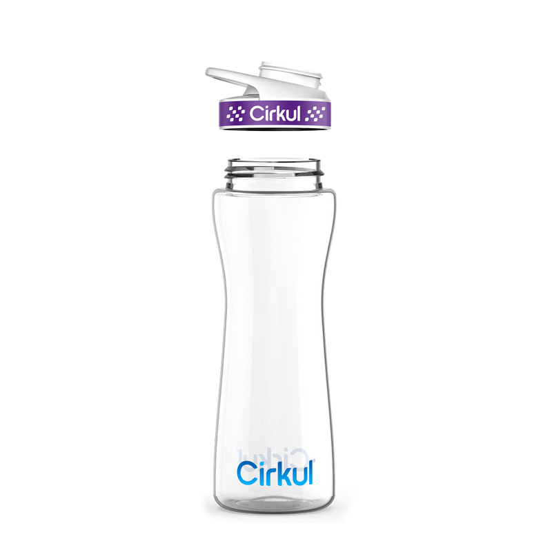 62oz. Plastic Bottle & Comfort Grip Lid