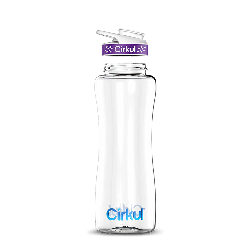 62oz. Plastic Bottle & Comfort Grip Lid