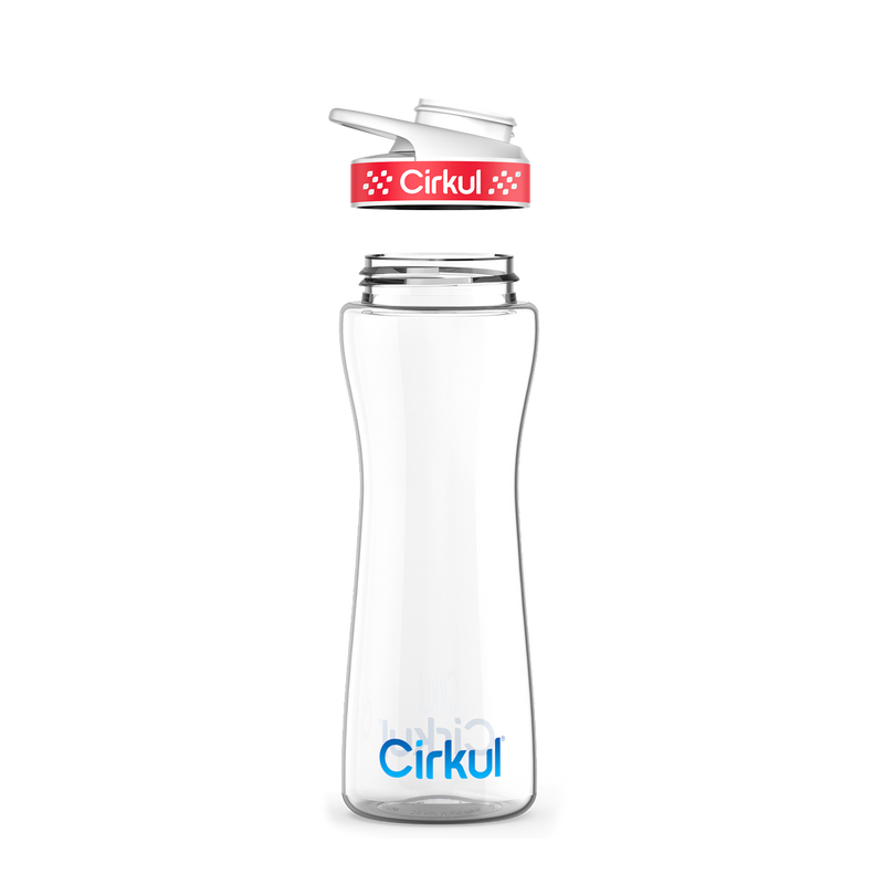 62oz. Plastic Bottle & Comfort Grip Lid
