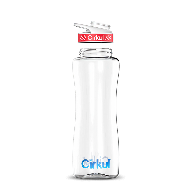 62oz. Plastic Bottle & Comfort Grip Lid