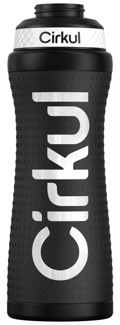 22oz. Grip Stainless Steel Bottle & Sport Lid