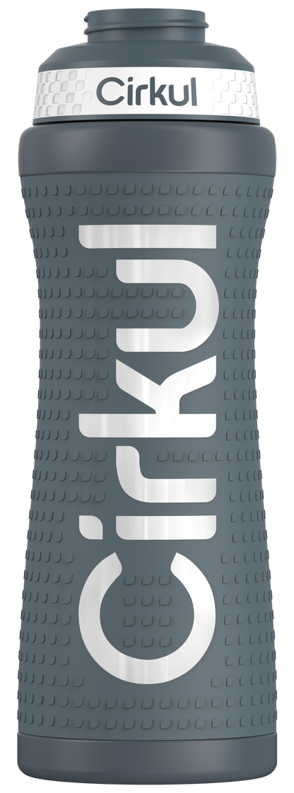 22oz. Grip Stainless Steel Bottle & Sport Lid