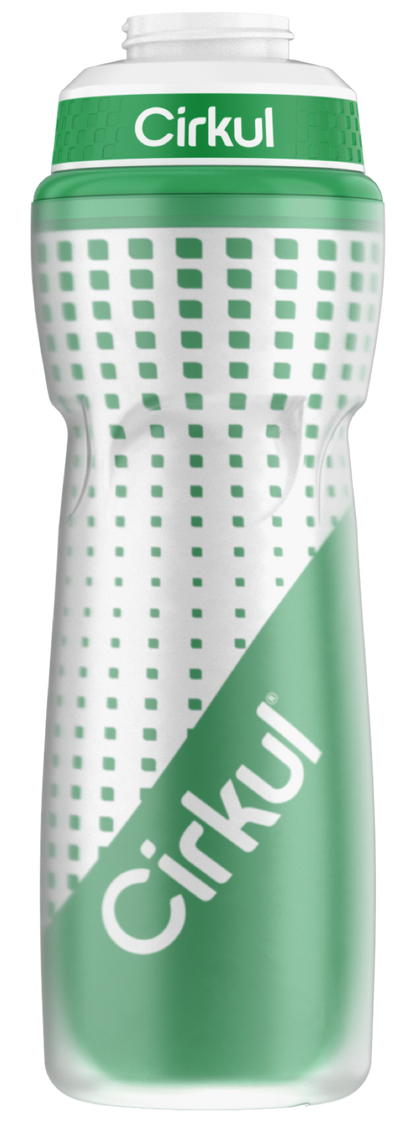 32oz. Insulated Squeeze Plastic Bottle & Sport Lid