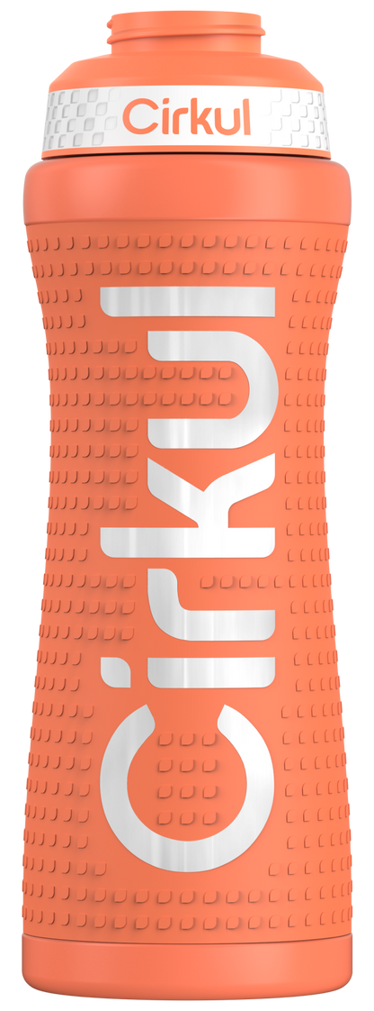 22oz. Grip Stainless Steel Bottle & Sport Lid