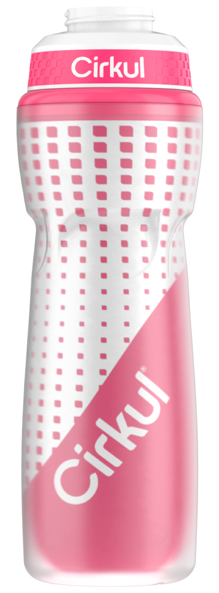 32oz. Insulated Squeeze Plastic Bottle & Sport Lid