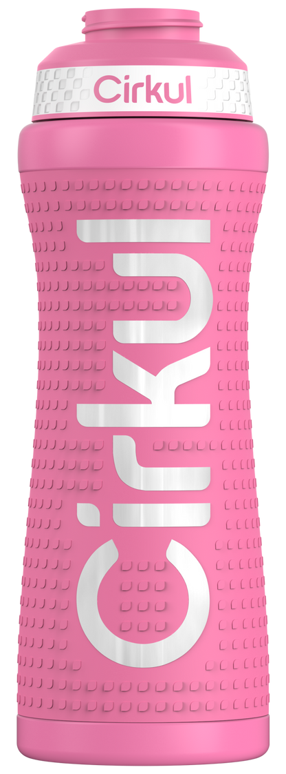 22oz. Grip Stainless Steel Bottle & Sport Lid