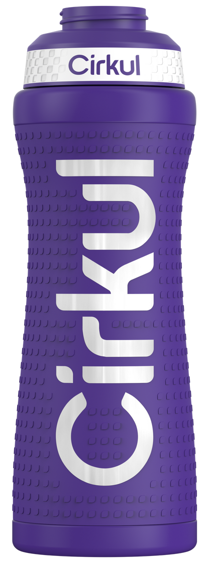 22oz. Grip Stainless Steel Bottle & Sport Lid