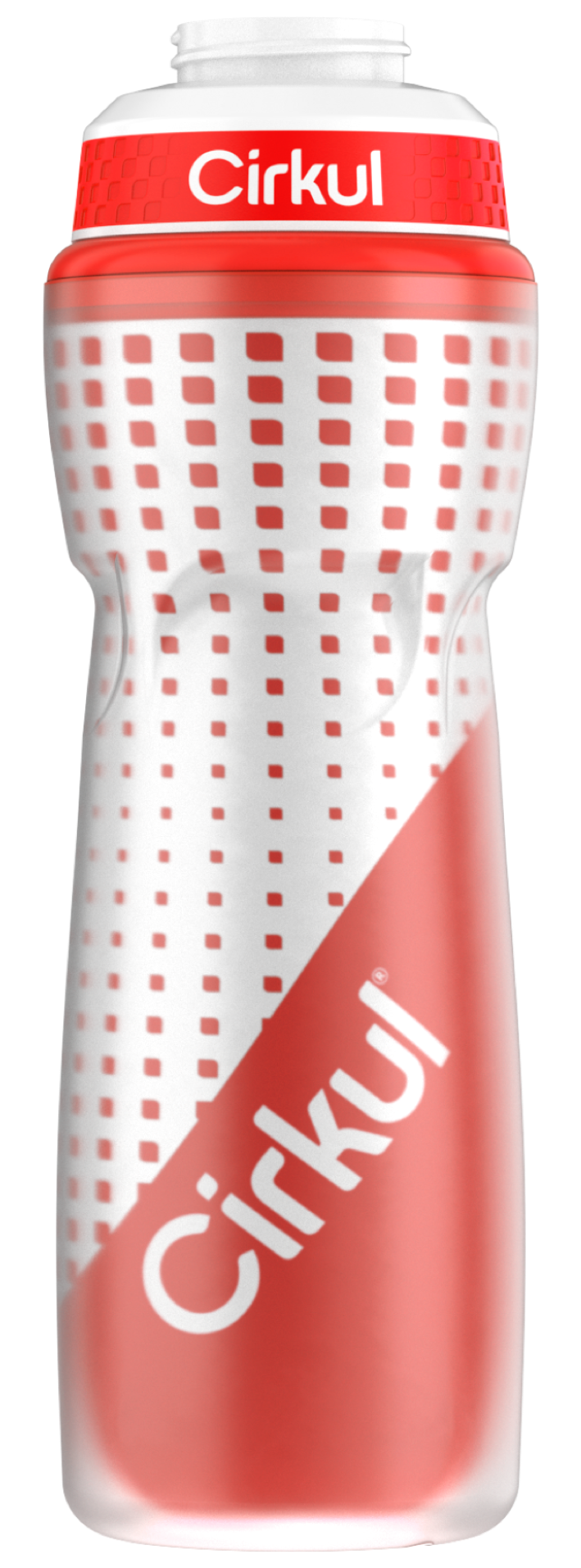 32oz. Insulated Squeeze Plastic Bottle & Sport Lid