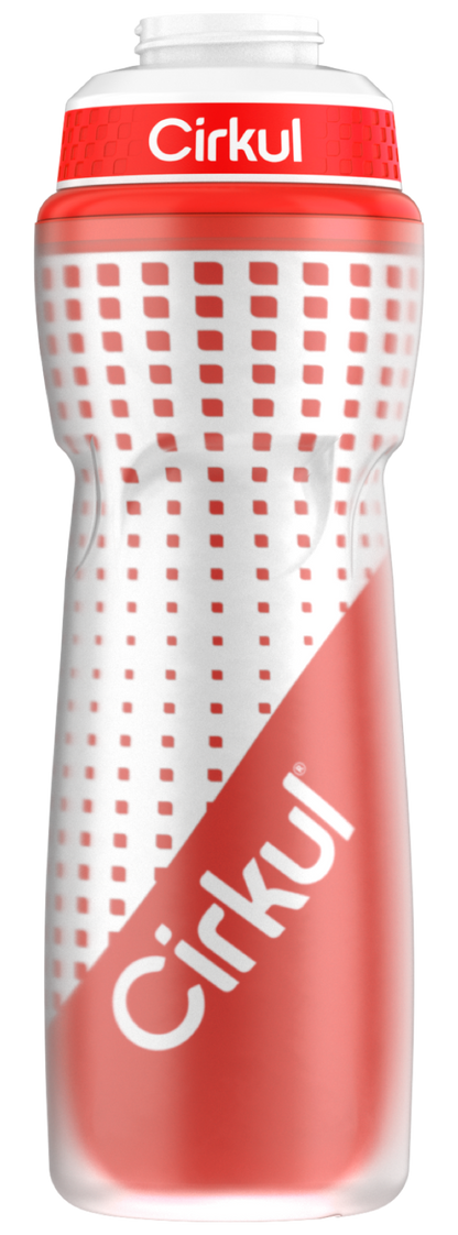 32oz. Insulated Squeeze Plastic Bottle & Sport Lid