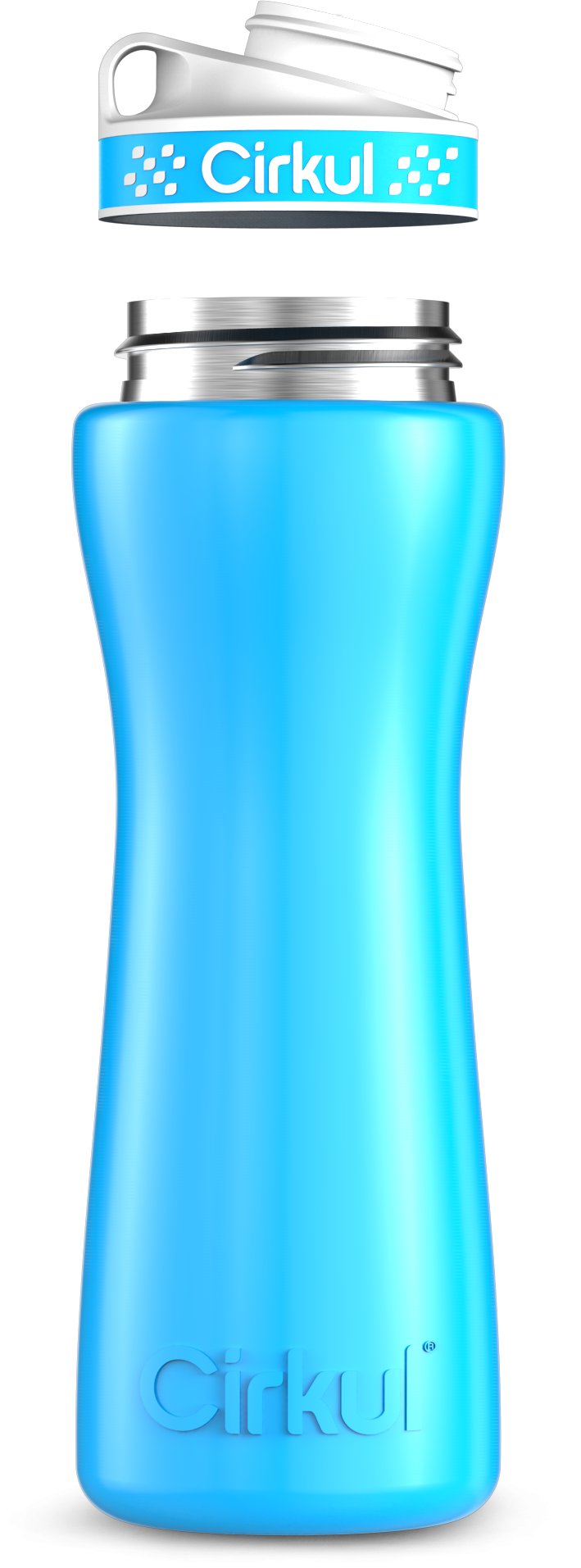 Custom 32oz. Stainless Steel Bottle & Comfort Grip Lid