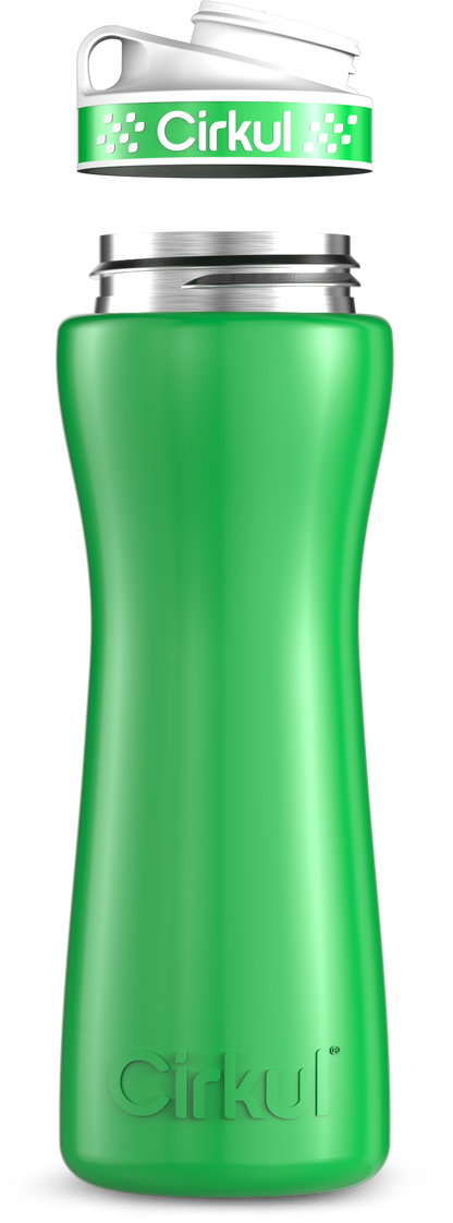 Custom 32oz. Stainless Steel Bottle & Comfort Grip Lid