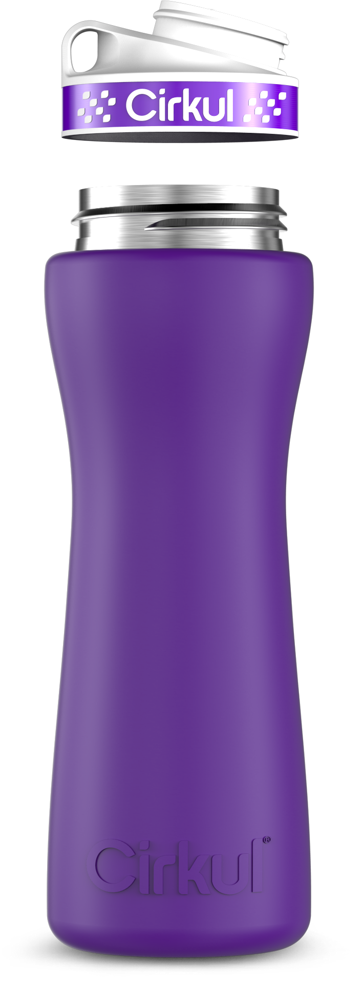 Custom 32oz. Stainless Steel Bottle & Comfort Grip Lid