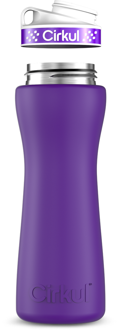 Custom 32oz. Stainless Steel Bottle & Comfort Grip Lid