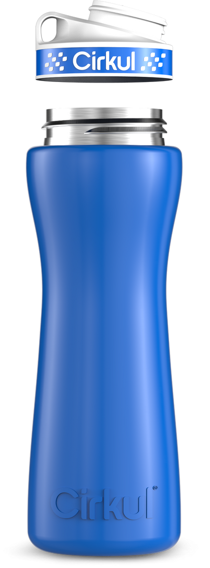 Custom 32oz. Stainless Steel Bottle & Comfort Grip Lid