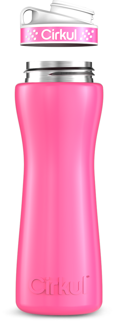 Custom 32oz. Stainless Steel Bottle & Comfort Grip Lid