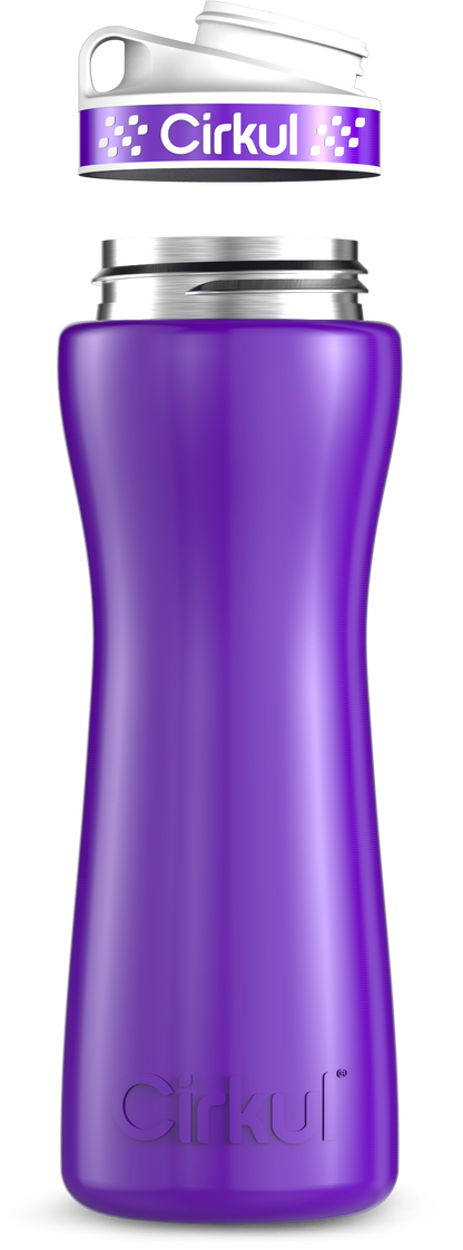 Custom 32oz. Stainless Steel Bottle & Comfort Grip Lid