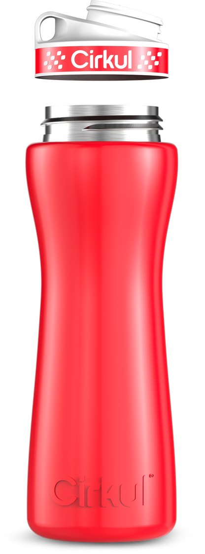 Custom 32oz. Stainless Steel Bottle & Comfort Grip Lid