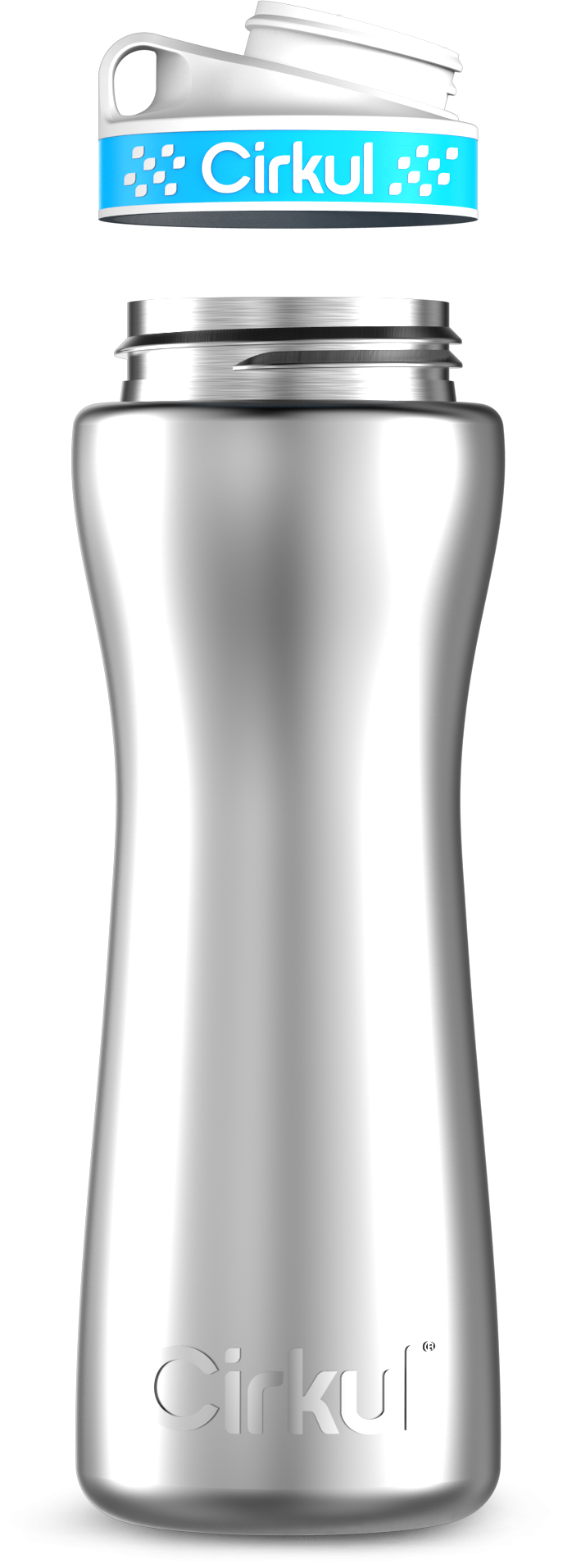 Custom 32oz. Stainless Steel Bottle & Comfort Grip Lid