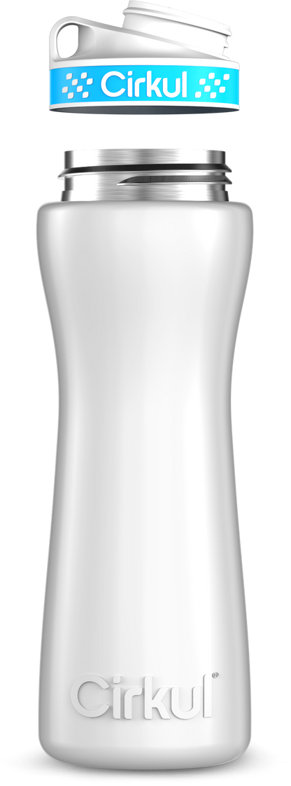 Custom 32oz. Stainless Steel Bottle & Comfort Grip Lid